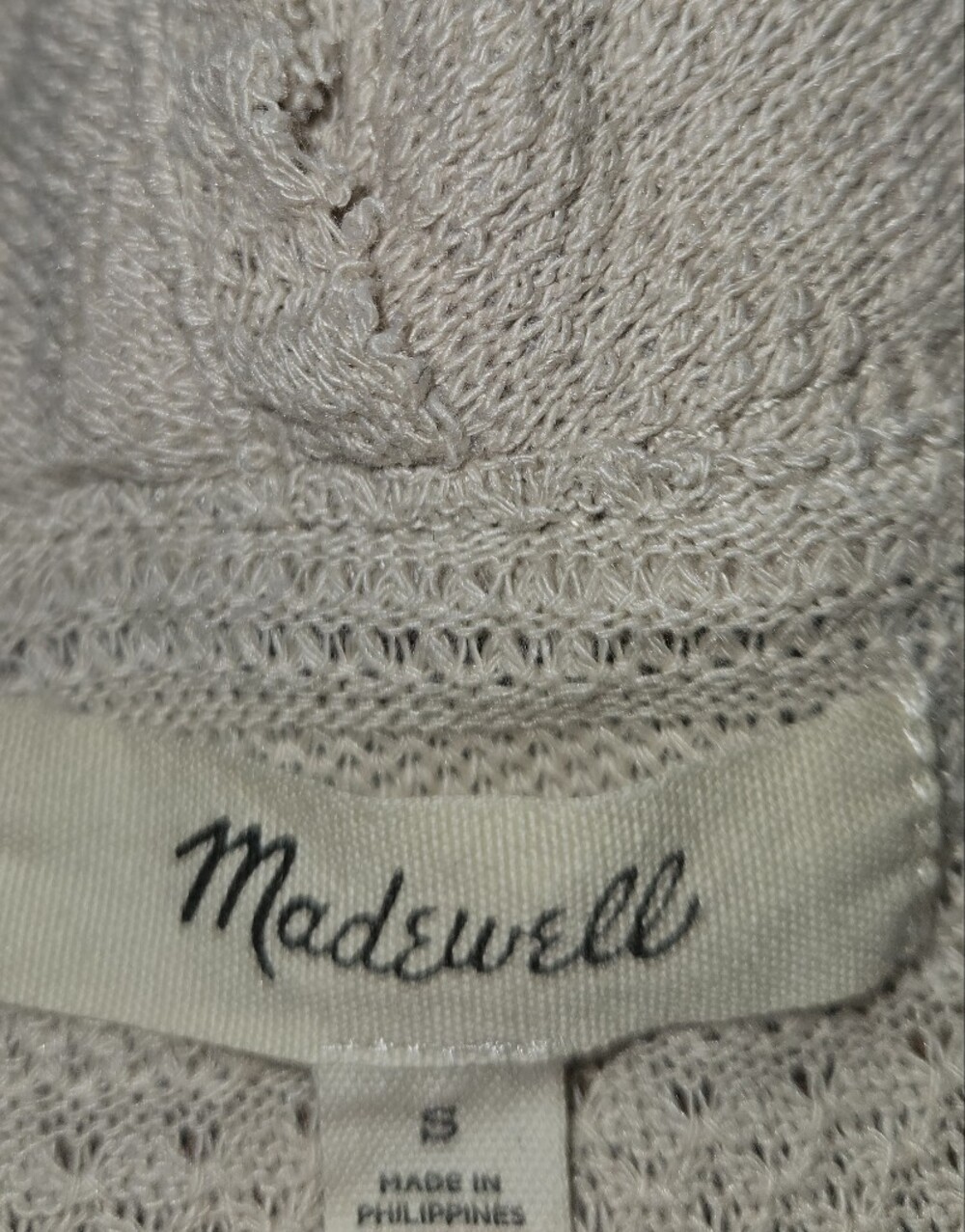 Madewell Ruffle Collared Crop Top - Picture 4 of 4